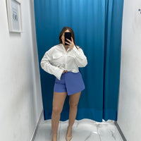Gonna a righe celeste 36444