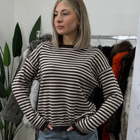 Striped Baby Tee - 3214