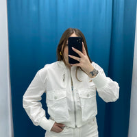 Giubbotto bianco 50806