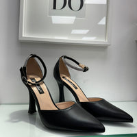 Décolleté ecopelle black