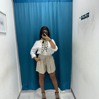 Shorts in lino 12433