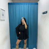 Vestito con balze 40129