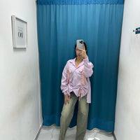 Jeans wide leg brillantini 21106