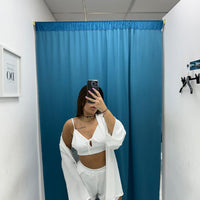 Coordinato blusa e shorts 2132