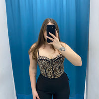 Top leopardato 6612