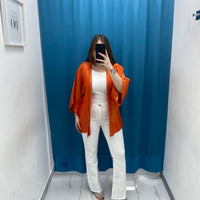 Jeans flare bianco 77791
