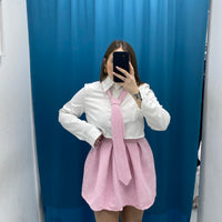 Coordinato camicia e gonna 5768