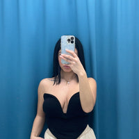 Top con scollo 2198