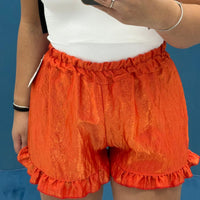 Shorts rouches satin 305555