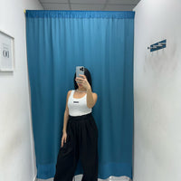 Pantalone a palazzo con tasche 80099