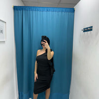 Vestito con fiore 10541