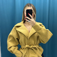 Urban Cozy Crop Coat - 6801