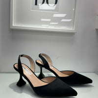 Décolleté mini black
