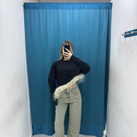 Maglia "Feathered Wave"-12635