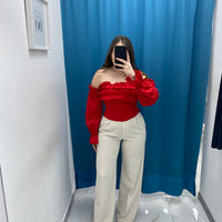 Top con scollo 9114