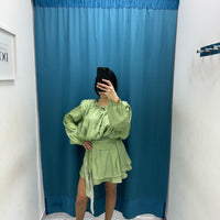 Vestito con balze 26501