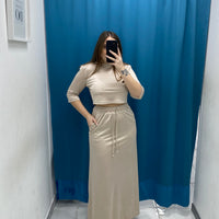 Coordinato maglia e gonna