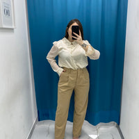 Pantalone slim fit beige 1150