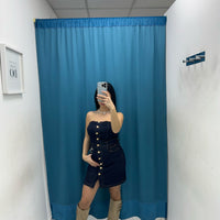 Vestito denim 7543