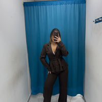 Tailleur “Mocha Tie” - 13158