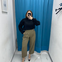 Pantalone slouchy 12545