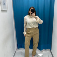 Pantalone slim fit beige 1150