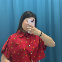 Camicia corta con disegni 5969