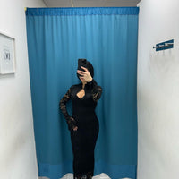 Vestito lungo in pizzo 1431