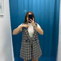 Gilet in tweed