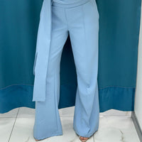 Pantalone con cintura 16067