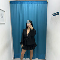 Giacca con chiusura laterale 13177