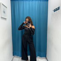 Pantalone a palazzo con bottoni 6152