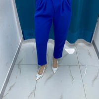 Pantalone slouchy 9104