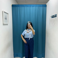 Pantalone wide leg 15592