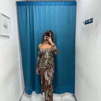 Vestito stampa animalier 29437