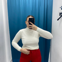 Maglia mezzo collo vari colori