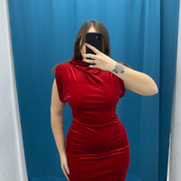 Vestito in velluto 5932