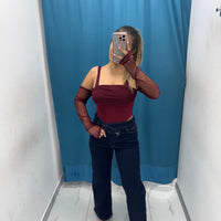 High Waist Jeans-3282