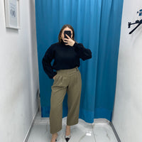 Pantalone slouchy 12545