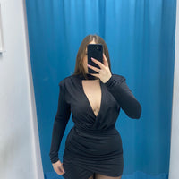 Vestito con scollo 24730