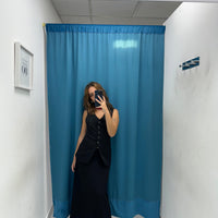Coordinato gilet e gonna lunga 35554