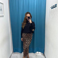 Gonna stampa animalier 33302