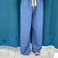 Pantalone in lino -5986