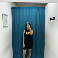 Vestito corto con pizzo 5930