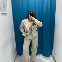 Pantalone wide leg 4916