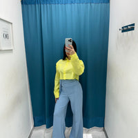 Pantalone con cintura 16067