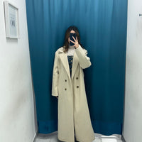 Cappotto dad fit lungo 6203