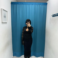 Vestito lungo in pizzo 1431