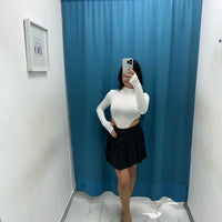 Gonna plissettata 13124