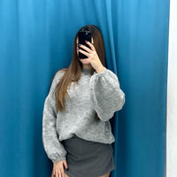Maglione lana girocollo 2412
